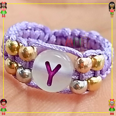 Anillo Tejido Macrame Oro18k