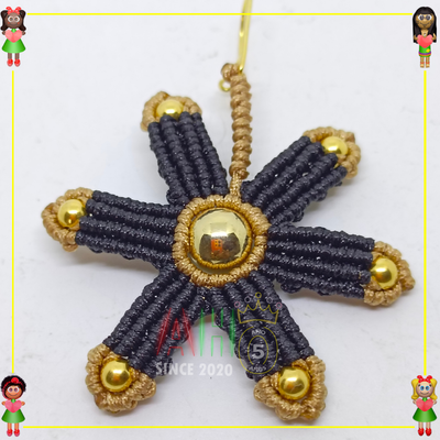 Aretes Tejidos Oro18k