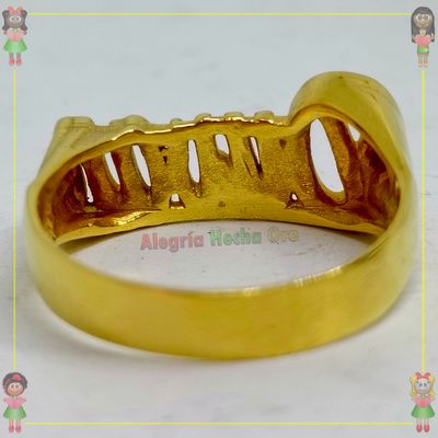 Anillo Nombre Duván Oro18k
