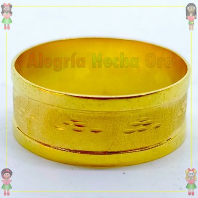 Anillo Semi Tubo Oro18k