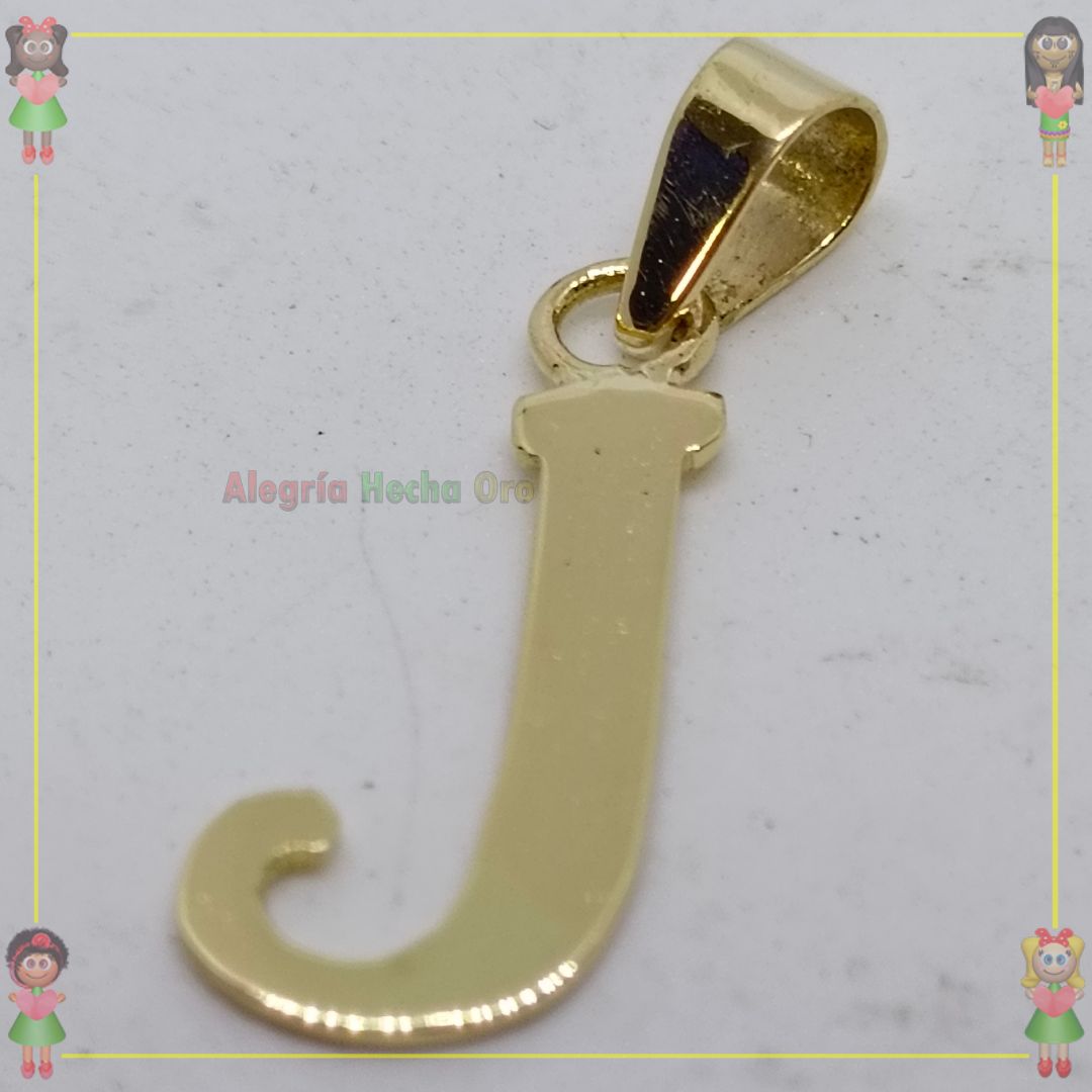 Dije letra Oro18k