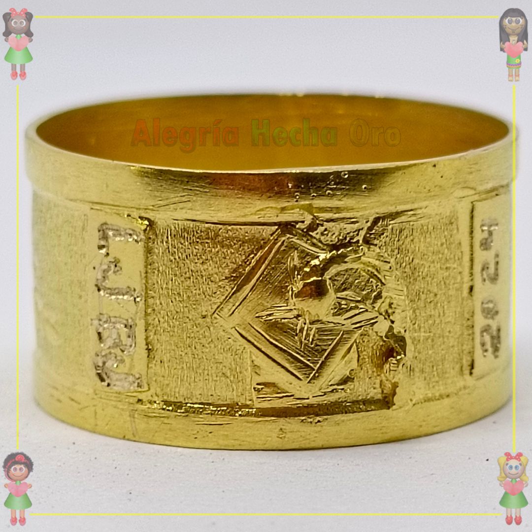 Anillo Grados Oro18k
