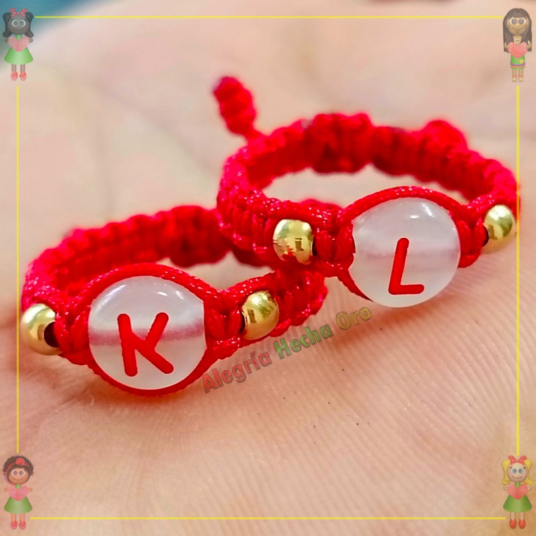 Anillos Pareja Macrame Oro18k