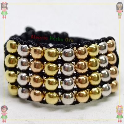 Anillo Tejido Macrame Oro18k