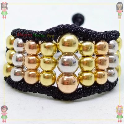 Anillo Tejido Macrame Oro18k