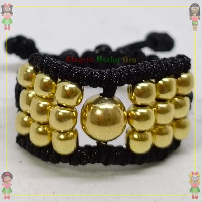 Anillo Tejido Macrame Oro18k