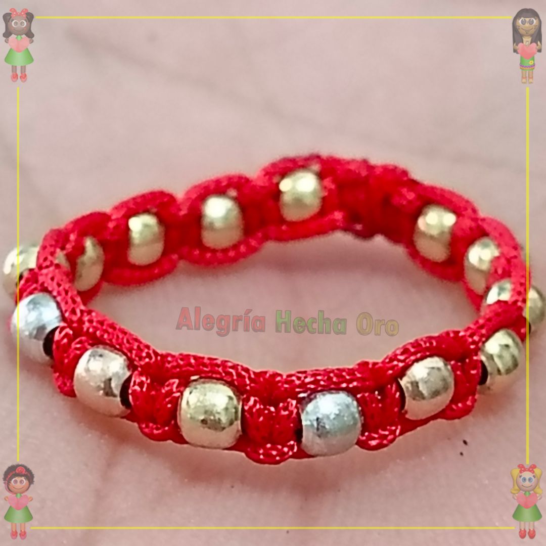 Anillo Tejido Macrame Oro18k