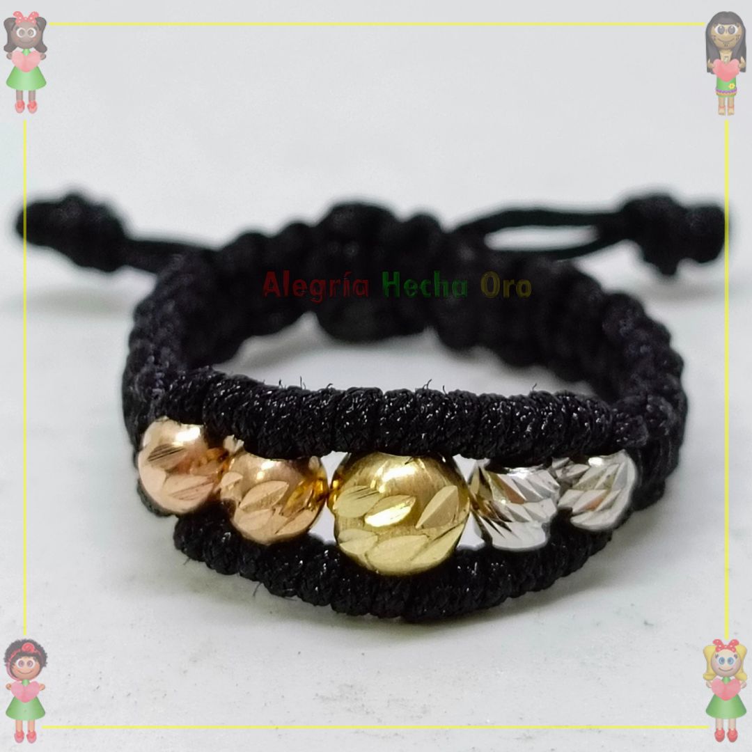 Anillo Tejido Macrame Oro18k