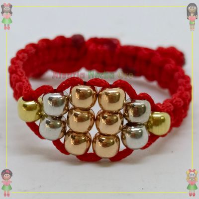 Anillo Tejido Macrame Oro18k