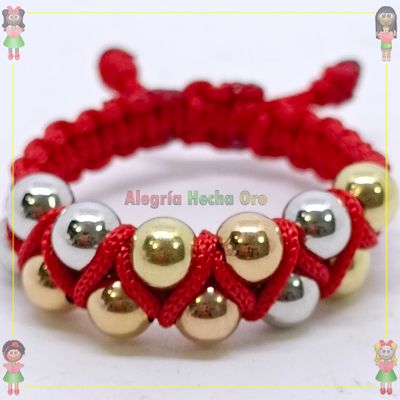 Anillo Tejido Macrame Oro18k