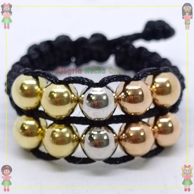 Anillo Tejido Macrame Oro18k