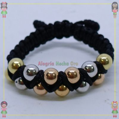Anillo Tejido Macrame Oro18k
