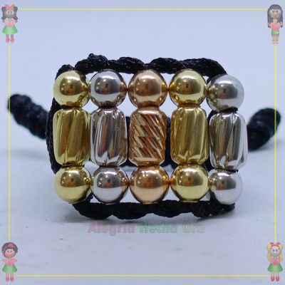 Anillo Tejido Macrame Oro18k