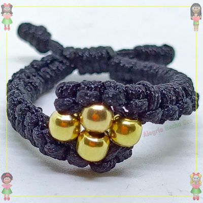 Anillo Tejido Macrame Oro18k