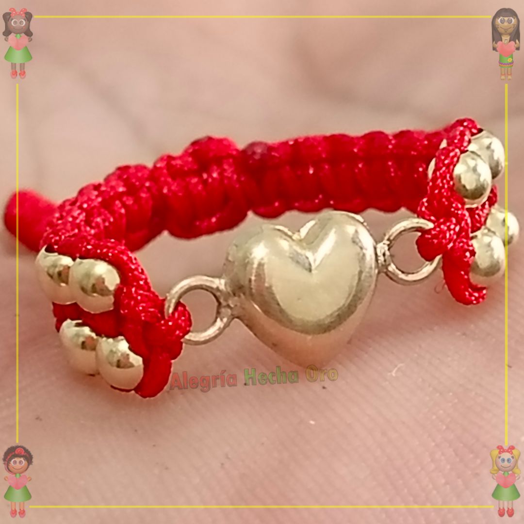 Anillo Tejido Macrame Oro18k