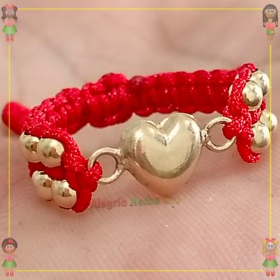 Anillo Tejido Macrame Oro18k