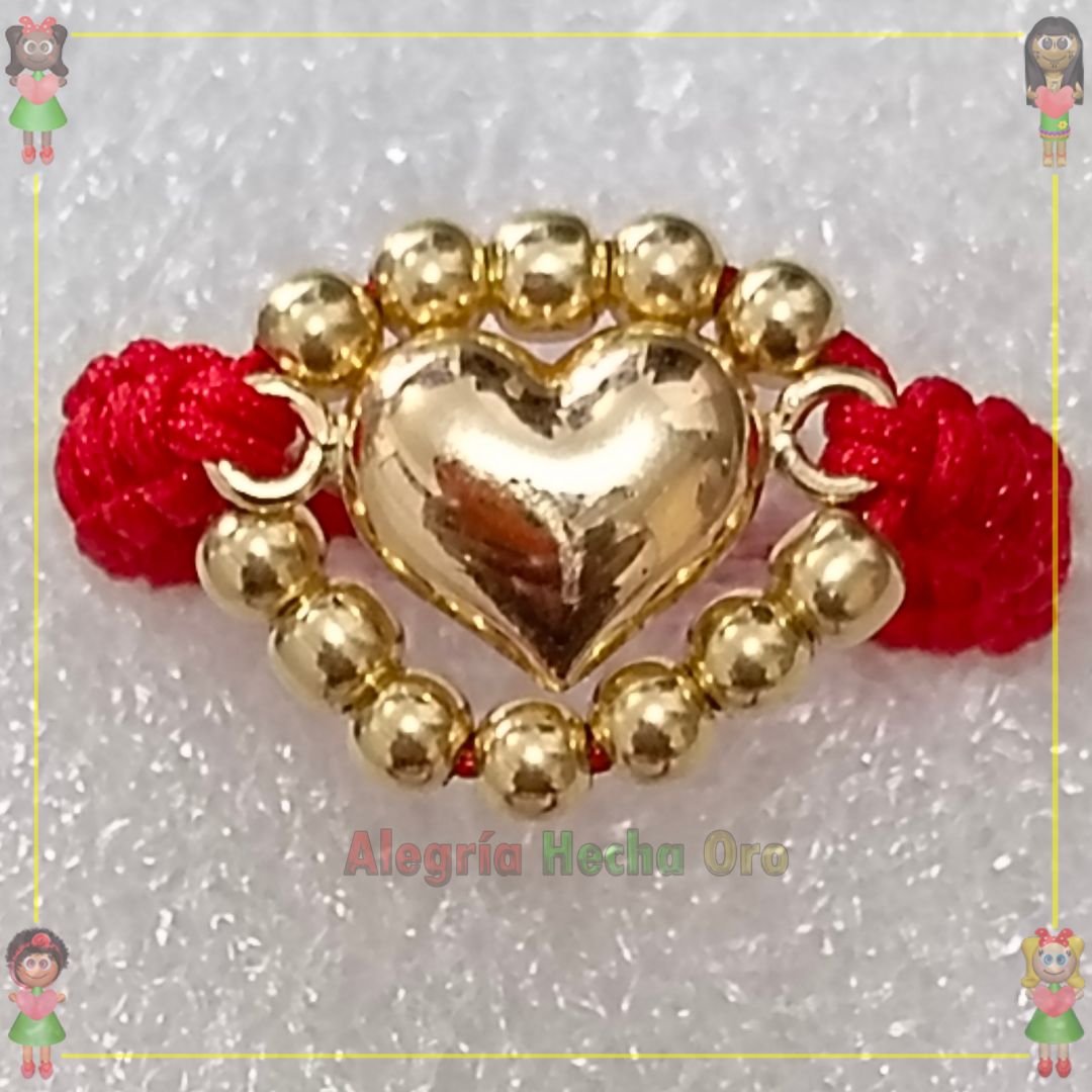 Anillo Tejido Macrame Oro18k