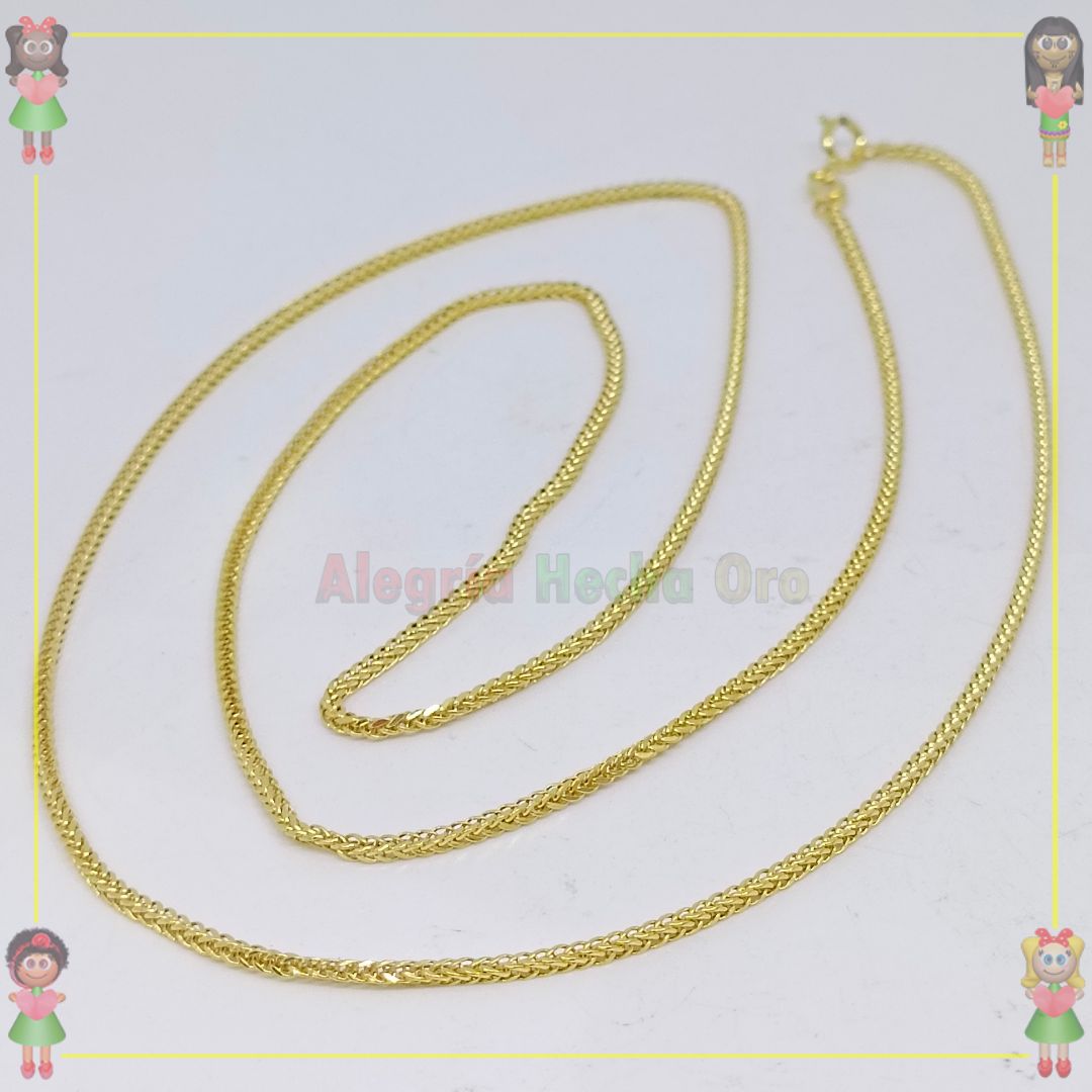 Cadena Franco Oro18K