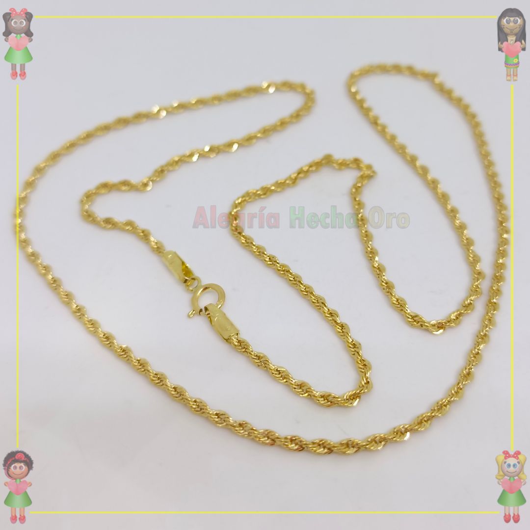 Cadena mujer Oro Italiano Oro18K