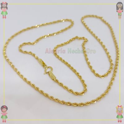 Cadena mujer Oro Italiano Oro18K