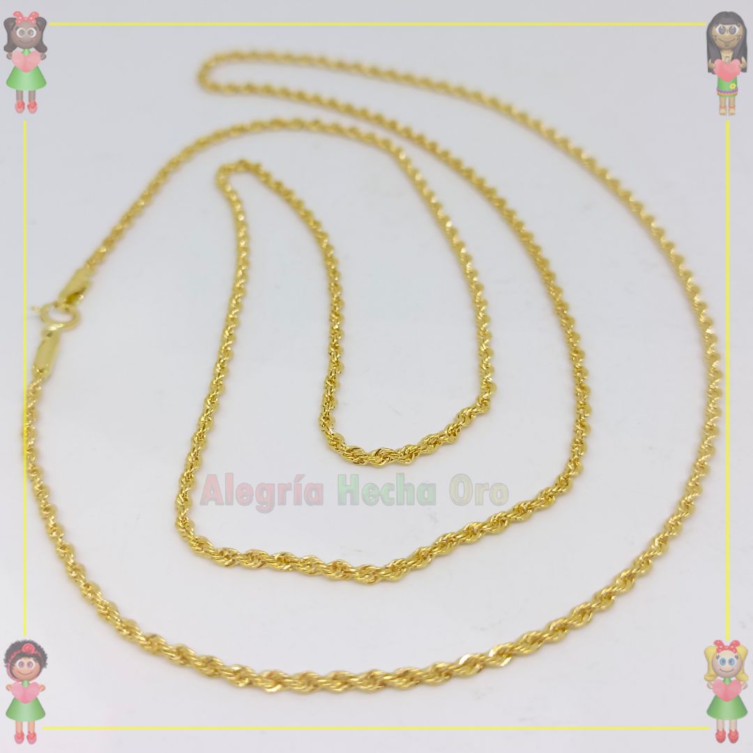 Cadena mujer Oro Italiano Oro18K