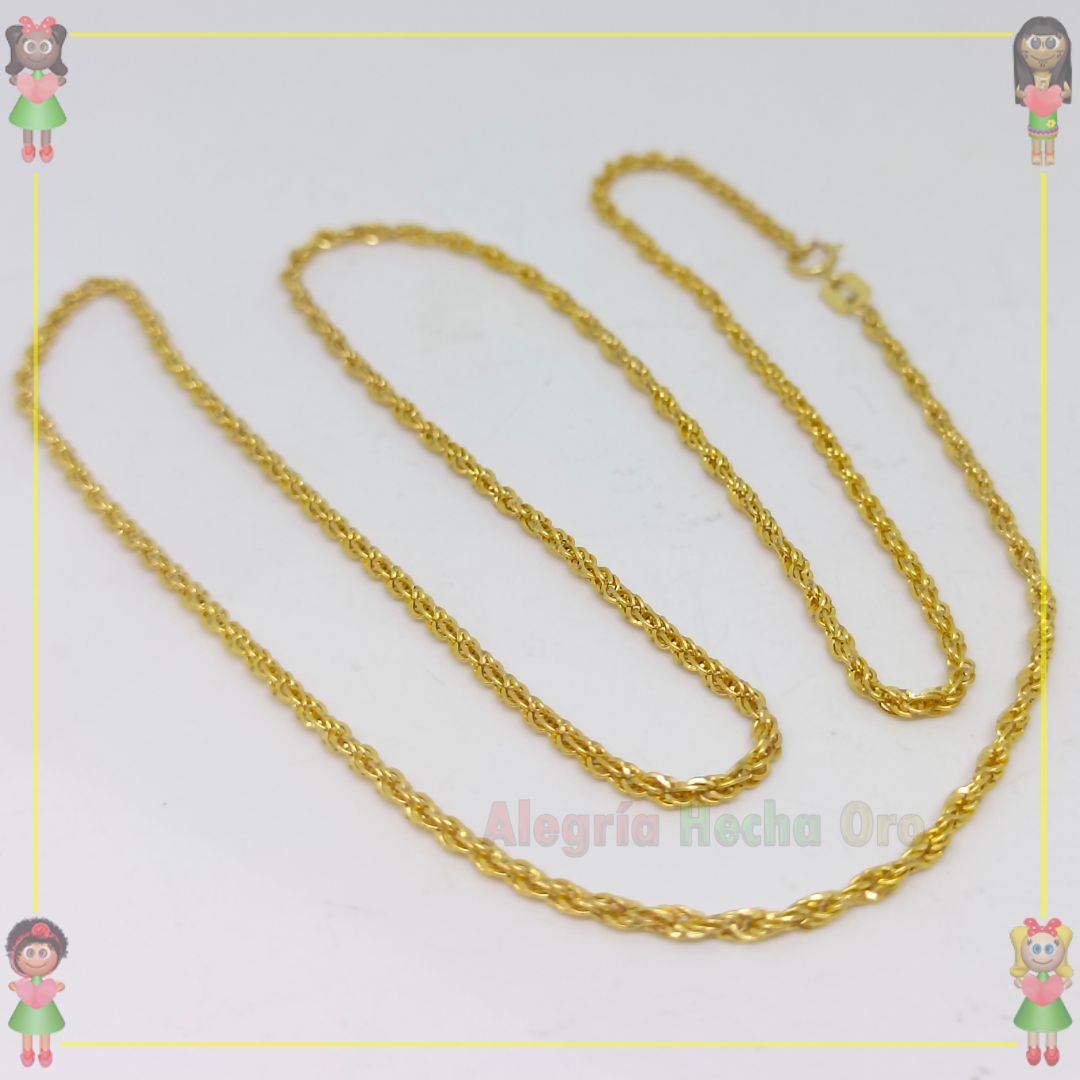 Cadena mujer Oro Italiano Oro18K