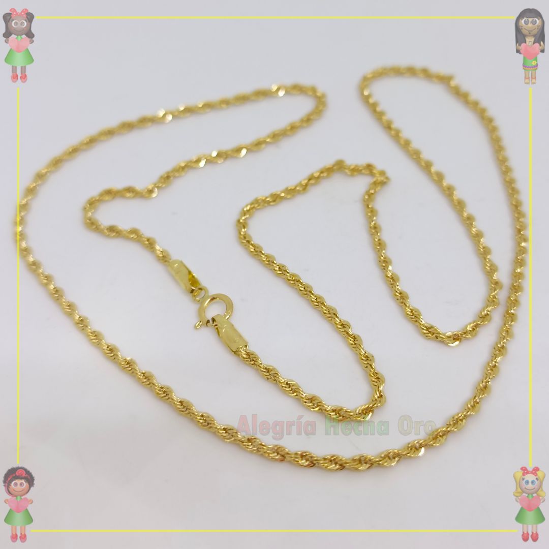 Cadena mujer Oro Italiano Oro18K