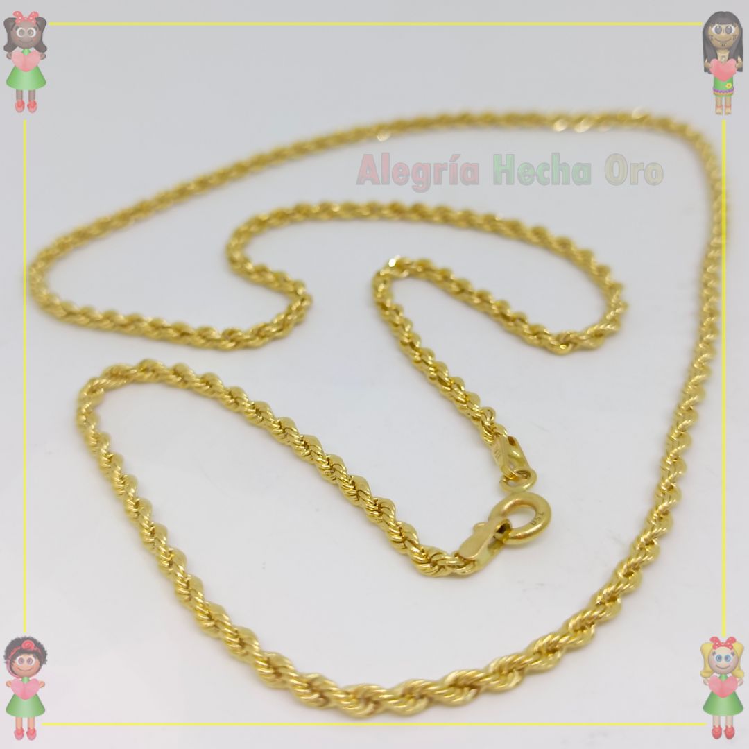 Cadena mujer Oro Italiano Oro18K