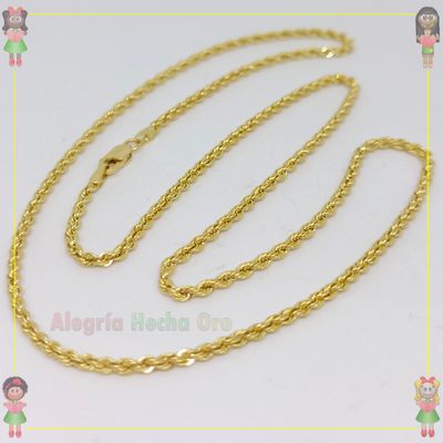 Cadena Lazo Oro Italiano 18K