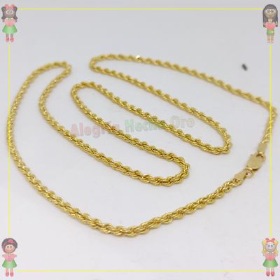 Cadena Lazo Oro Italiano 18K