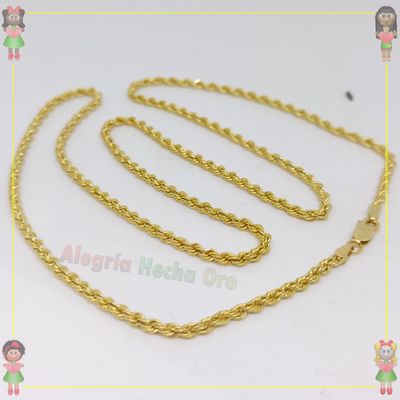 Cadena Lazo Oro Italiano 18K