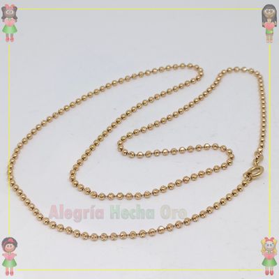 Cadena Militar Oro Italiano 18K