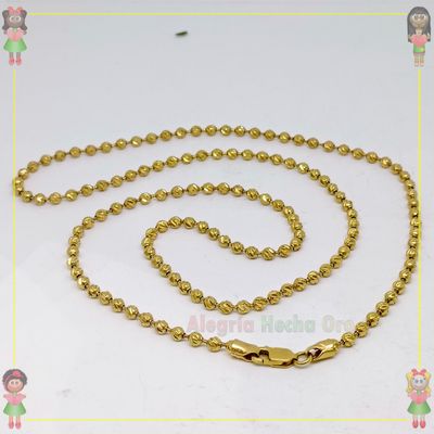 Cadena Militar Oro Italiano 18K