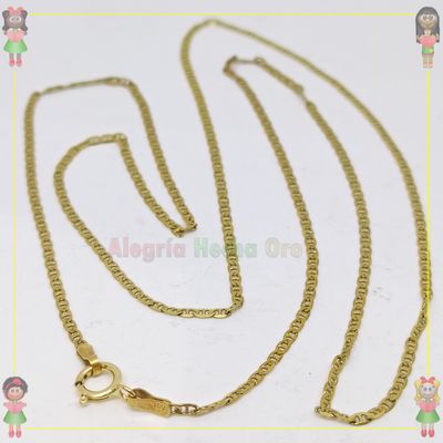 Cadena Plana Oro Italiano 18K