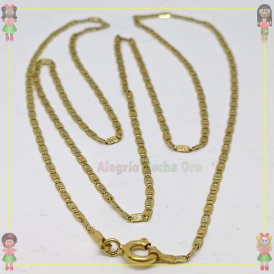Cadena Plana Oro Italiano 18K
