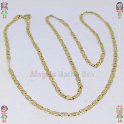 Cadena Plana Oro Italiano 18K