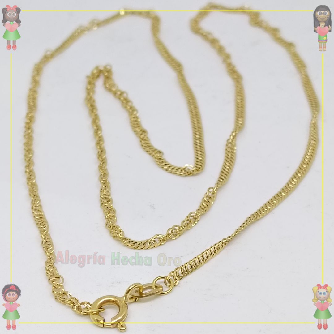Cadena mujer Oro Italiano Oro18K