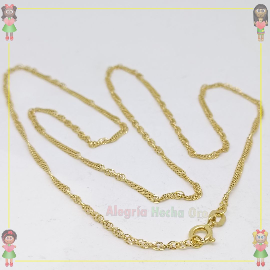 Cadena mujer Oro Italiano Oro18K