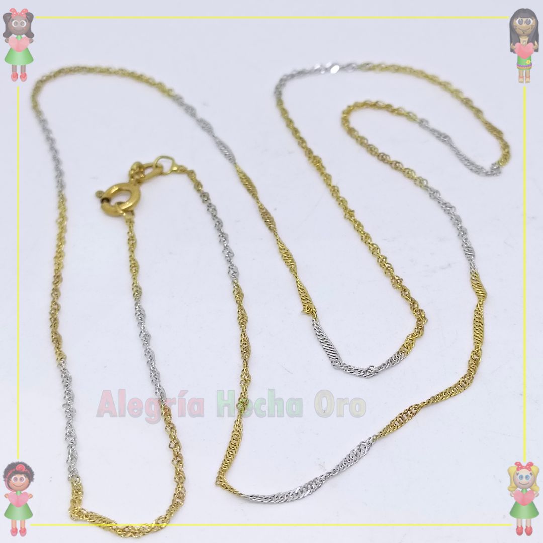 Cadena mujer Oro Italiano Oro18K