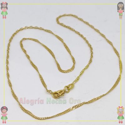 Cadena Mujer Oro Italiano Oro18K