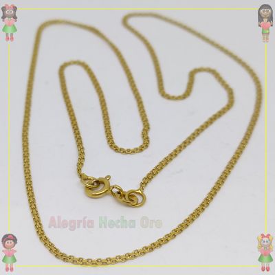 Cadena Tejido Chino Oro Italiano 18K