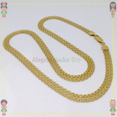 Cadena Tejido Chino Oro Italiano 18K