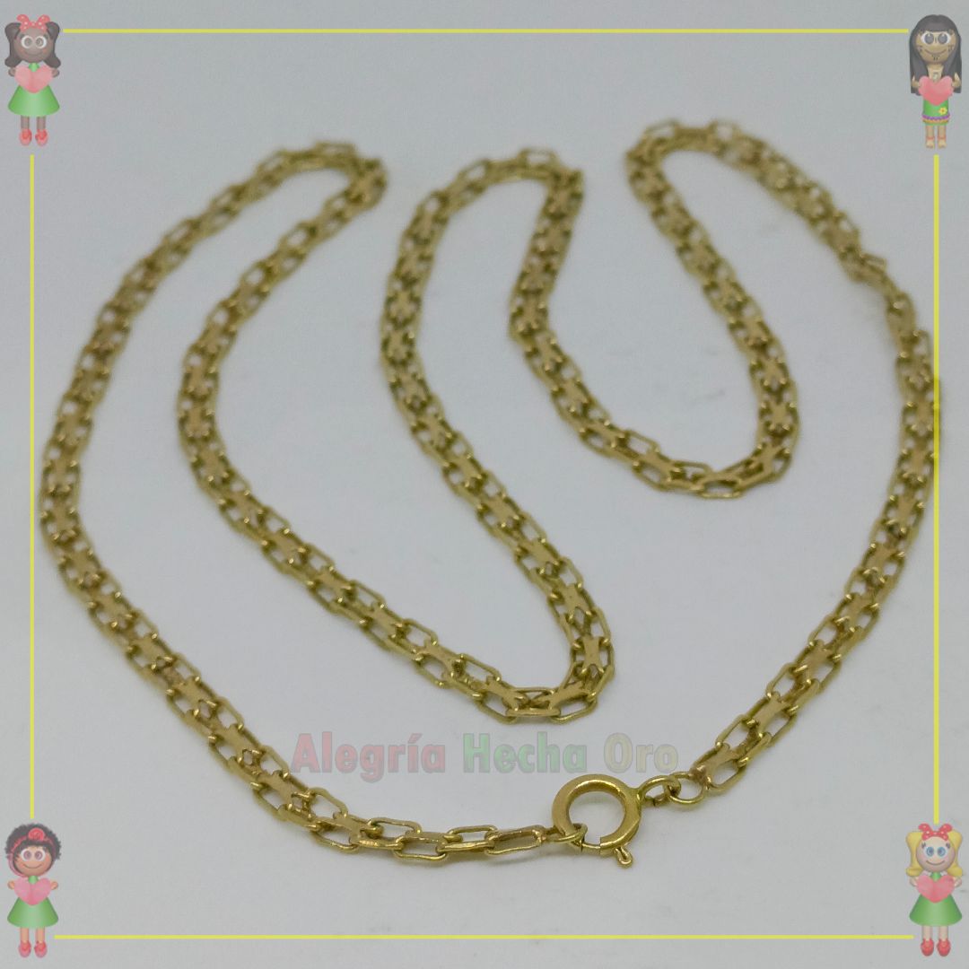 Cadena Tejido Chino Oro18k