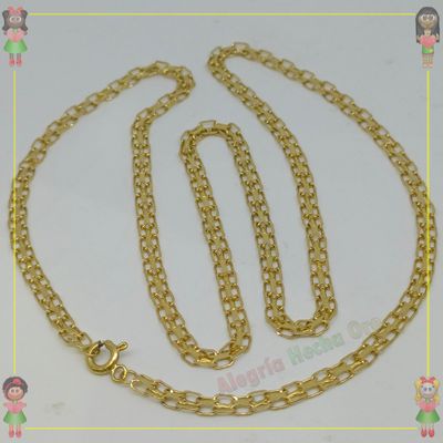 Cadena Tejido Chino Oro18k