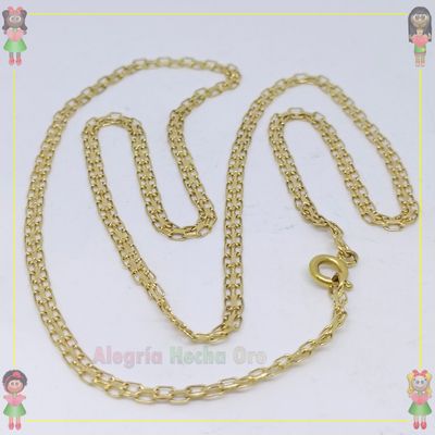 Cadena Tejido Chino Oro18k