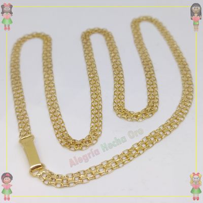 Cadena Tejido Chino Oro18k