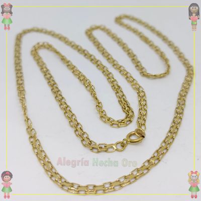 Cadena Tejido Chino Oro18k
