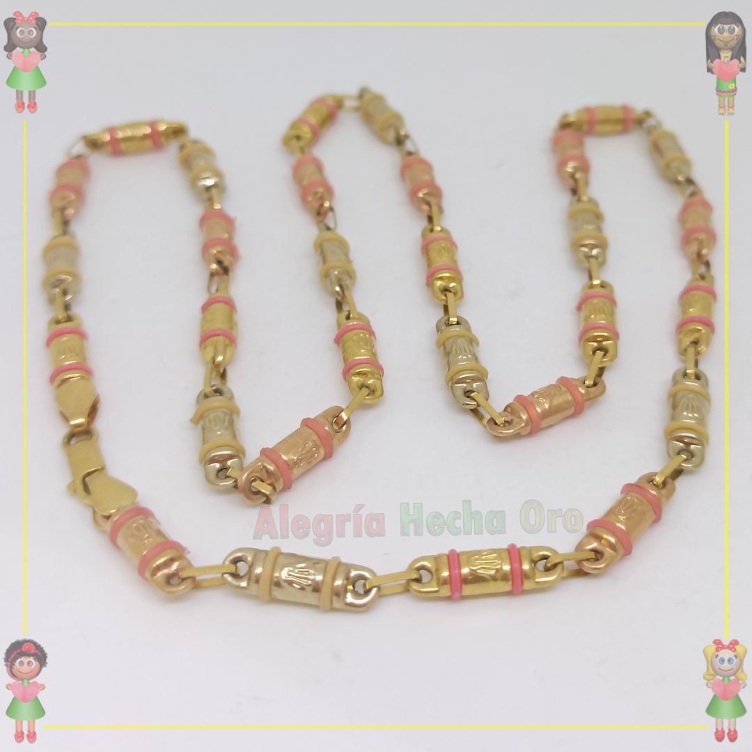 Cadena Rustica Oro18k