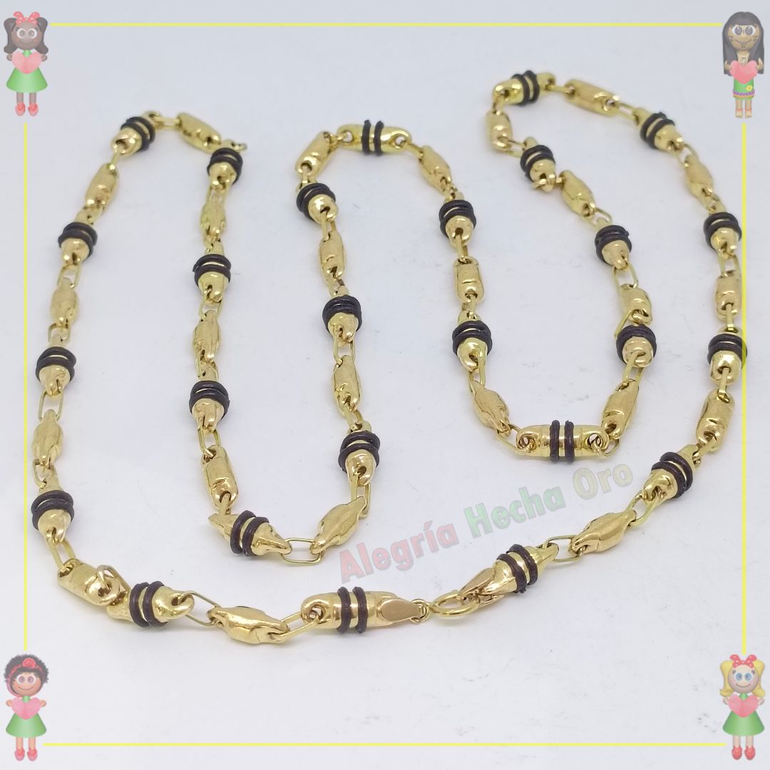 Cadena Rustica Oro18k
