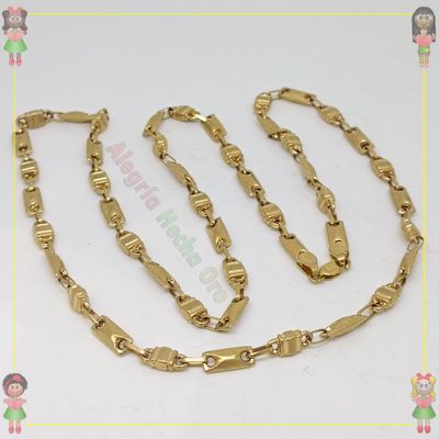 Cadena Rustica Oro18k